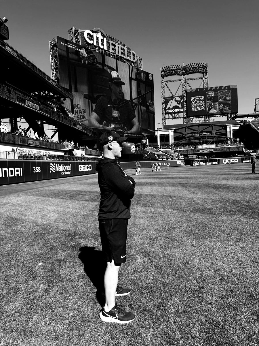 Adam Wright at Citi Field
